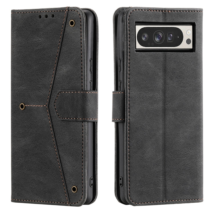 Nail Skin Feel Stitching Calf Texture Leather Phone Case