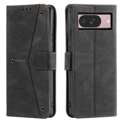 Nail Skin Feel Stitching Calf Texture Leather Phone Case