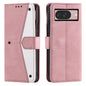 Nail Skin Feel Stitching Calf Texture Leather Phone Case