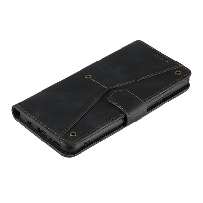 Nail Skin Feel Stitching Calf Texture Leather Phone Case