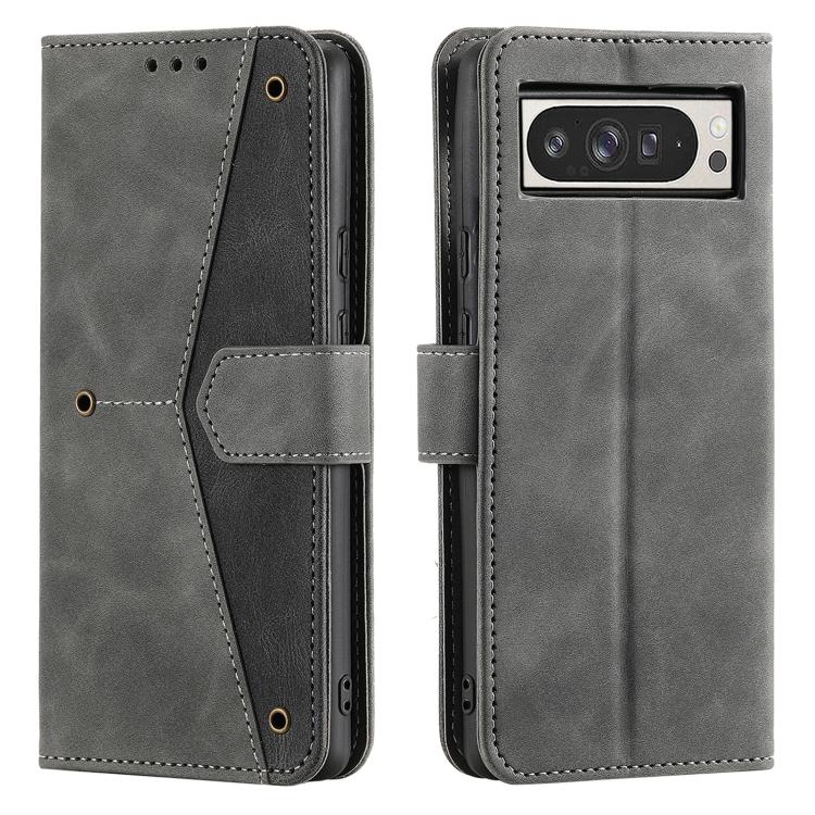 Nail Skin Feel Stitching Calf Texture Leather Phone Case, For Google Pixel 10a, For Google Pixel 10 Pro XL, For Google Pixel 10 / 10 Pro