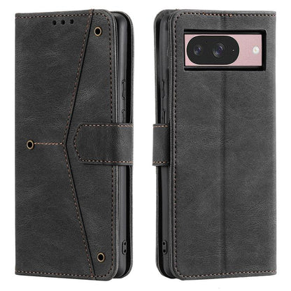 Nail Skin Feel Stitching Calf Texture Leather Phone Case, For Google Pixel 10a, For Google Pixel 10 Pro XL, For Google Pixel 10 / 10 Pro