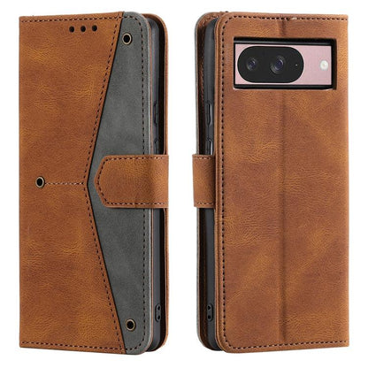 Nail Skin Feel Stitching Calf Texture Leather Phone Case, For Google Pixel 10a, For Google Pixel 10 Pro XL, For Google Pixel 10 / 10 Pro