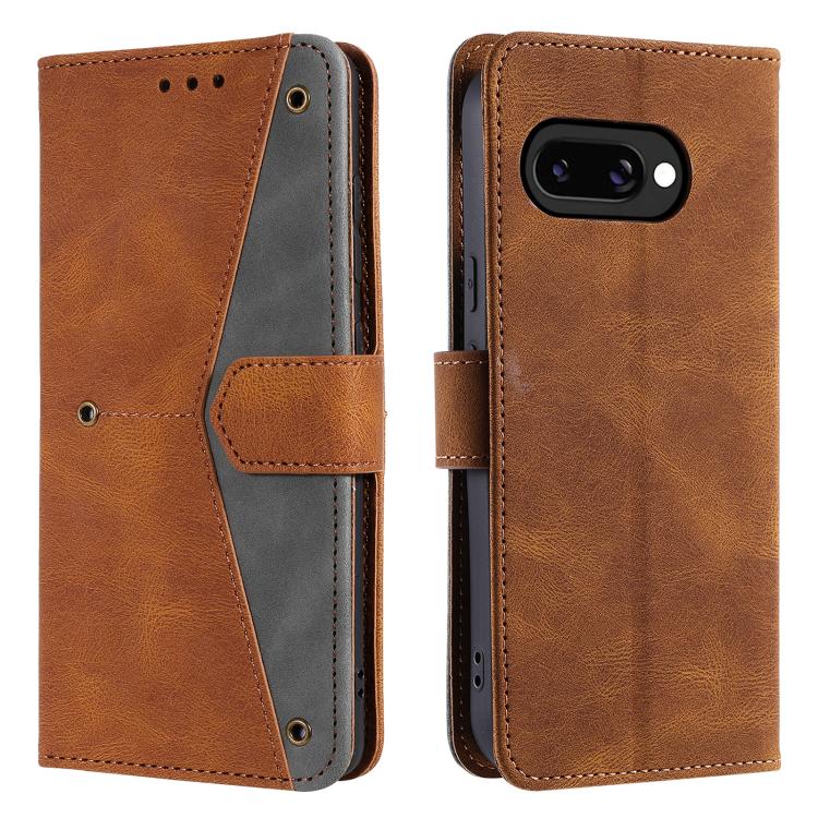 Nail Skin Feel Stitching Calf Texture Leather Phone Case, For Google Pixel 10a, For Google Pixel 10 Pro XL, For Google Pixel 10 / 10 Pro