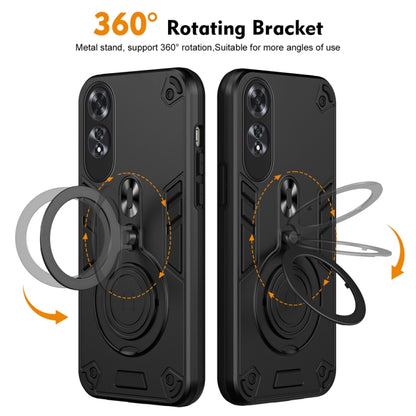 Metal Ring 360 Degree Rotating Holder PC Hybrid TPU Phone Case, For OPPO A60, For OPPO Reno11 F, For OPPO Reno11 Global, For OPPO Reno10 5G Global