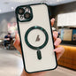 Electroplating MagSafe Phone Case, For iPhone 15, For iPhone 14 Plus, For iPhone 14