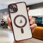 Electroplating MagSafe Phone Case, For iPhone 15, For iPhone 14 Plus