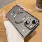Electroplating MagSafe Phone Case, For iPhone 15 Pro, For iPhone 15 Plus