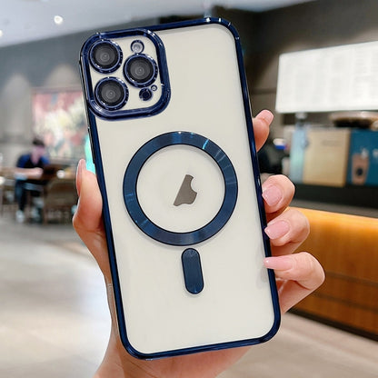 Electroplating MagSafe Phone Case, For iPhone 15 Pro Max, For iPhone 15 Pro, For iPhone 15 Plus