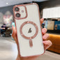 Electroplating MagSafe Phone Case, For iPhone 16 Pro, For iPhone 16 Plus, For iPhone 16