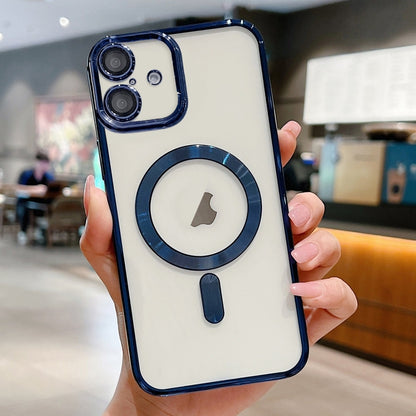 Electroplating MagSafe Phone Case, For iPhone 16 Pro, For iPhone 16 Plus, For iPhone 16
