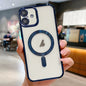 Electroplating MagSafe Phone Case, For iPhone 16 Pro, For iPhone 16 Plus, For iPhone 16