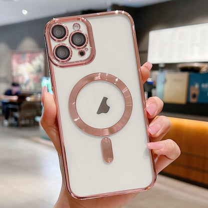 Electroplating MagSafe Phone Case, For iPhone 17, For iPhone Air, For iPhone 16 Pro Max