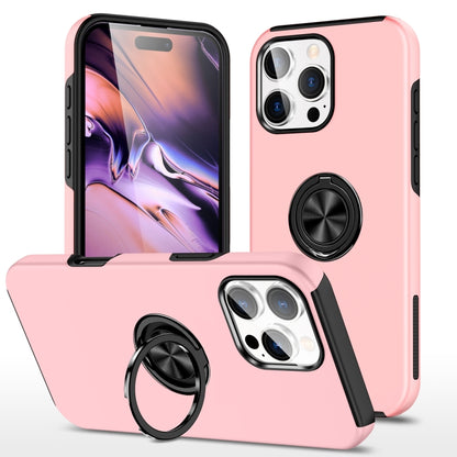 PC + TPU Magnetic Phone Case with Invisible Ring Holder, For iPhone 16 Pro Max, For iPhone 16 Pro, For iPhone 16 Plus