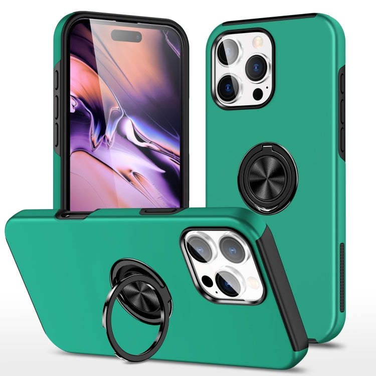 PC + TPU Magnetic Phone Case with Invisible Ring Holder, For iPhone Air, For iPhone 16 Pro Max, For iPhone 16 Pro