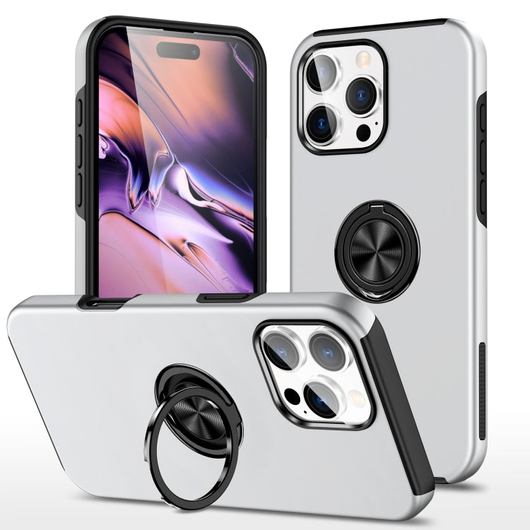 PC + TPU Magnetic Phone Case with Invisible Ring Holder, For iPhone Air, For iPhone 16 Pro Max, For iPhone 16 Pro