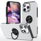 PC + TPU Magnetic Phone Case with Invisible Ring Holder, For iPhone Air, For iPhone 16 Pro Max, For iPhone 16 Pro