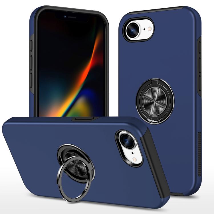 PC + TPU Magnetic Phone Case with Invisible Ring Holder, For iPhone 17e / 16e, For iPhone 17 Pro Max, For iPhone 17