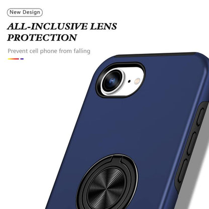 PC + TPU Magnetic Phone Case with Invisible Ring Holder, For iPhone 17e / 16e, For iPhone 17 Pro Max, For iPhone 17