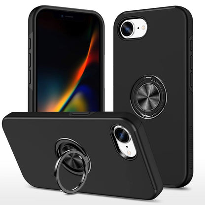 PC + TPU Magnetic Phone Case with Invisible Ring Holder, For iPhone 17e / 16e, For iPhone 17 Pro Max, For iPhone 17