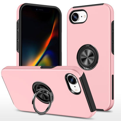 PC + TPU Magnetic Phone Case with Invisible Ring Holder, For iPhone 17e / 16e, For iPhone 17 Pro Max, For iPhone 17