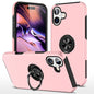 PC + TPU Magnetic Phone Case with Invisible Ring Holder, For iPhone 17e / 16e, For iPhone 17 Pro Max, For iPhone 17