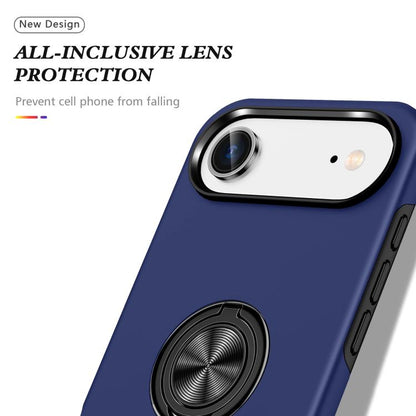 PC + TPU Magnetic Phone Case with Invisible Ring Holder, For iPhone Air, For iPhone 16 Pro Max, For iPhone 16 Pro