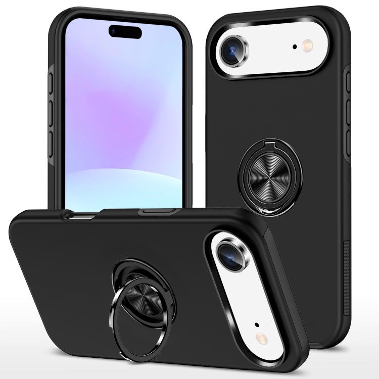 PC + TPU Magnetic Phone Case with Invisible Ring Holder, For iPhone 17 Pro Max, For iPhone 17, For iPhone Air