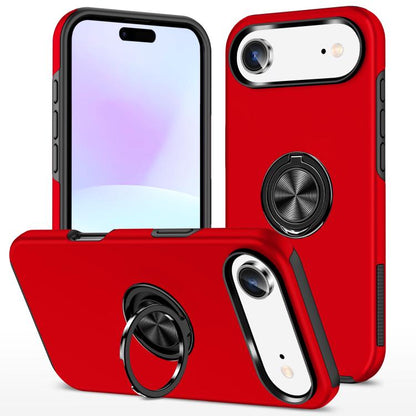 PC + TPU Magnetic Phone Case with Invisible Ring Holder, For iPhone Air, For iPhone 16 Pro Max, For iPhone 16 Pro