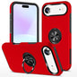 PC + TPU Magnetic Phone Case with Invisible Ring Holder, For iPhone Air, For iPhone 16 Pro Max, For iPhone 16 Pro