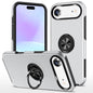 PC + TPU Magnetic Phone Case with Invisible Ring Holder, For iPhone Air, For iPhone 16 Pro Max, For iPhone 16 Pro