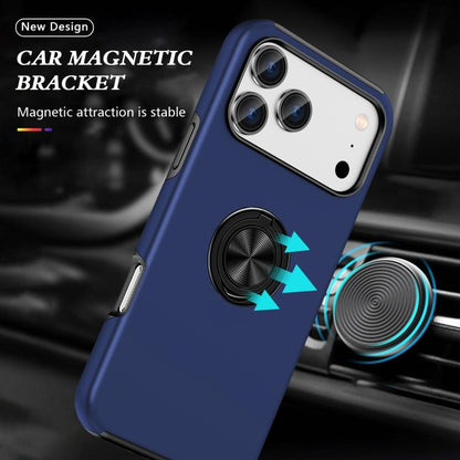 PC + TPU Magnetic Phone Case with Invisible Ring Holder, For iPhone 18 Pro, For iPhone 18 Pro Max, For iPhone 17e / 16e