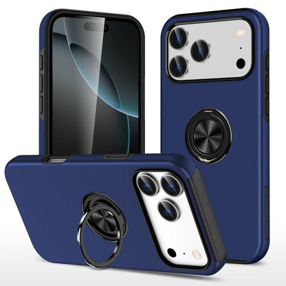 PC + TPU Magnetic Phone Case with Invisible Ring Holder, For iPhone 17 Pro Max, For iPhone 17 Pro, For iPhone 17