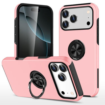 PC + TPU Magnetic Phone Case with Invisible Ring Holder, For iPhone 17 Pro Max, For iPhone 17 Pro, For iPhone 17