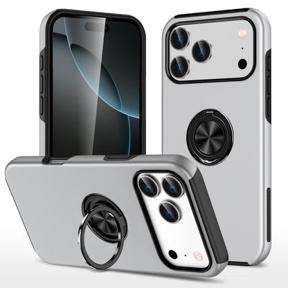 PC + TPU Magnetic Phone Case with Invisible Ring Holder, For iPhone 17 Pro Max, For iPhone 17 Pro, For iPhone 17