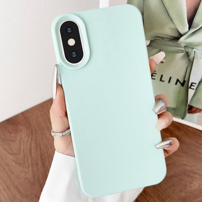 Leather Texture TPU Full Coverage Phone Case, For iPhone 11 Pro, For iPhone X / XS, For iPhone XR, For iPhone XS Max