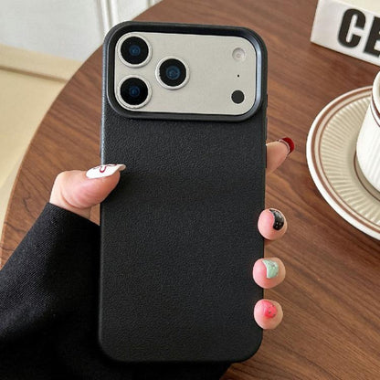 Leather Texture TPU Full Coverage Phone Case, For iPhone 18 Pro, For iPhone 18 Pro Max, For iPhone 17 Pro Max, For iPhone 17 Pro