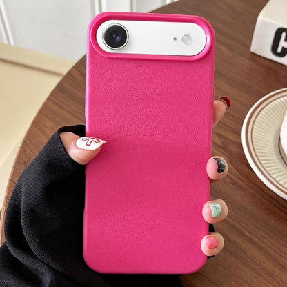 Leather Texture TPU Full Coverage Phone Case, For iPhone 17, For iPhone Air, For iPhone 16 Pro Max, For iPhone 16 Pro