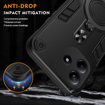 Metal Ring 360 Degree Rotating Holder PC Hybrid TPU Phone Case