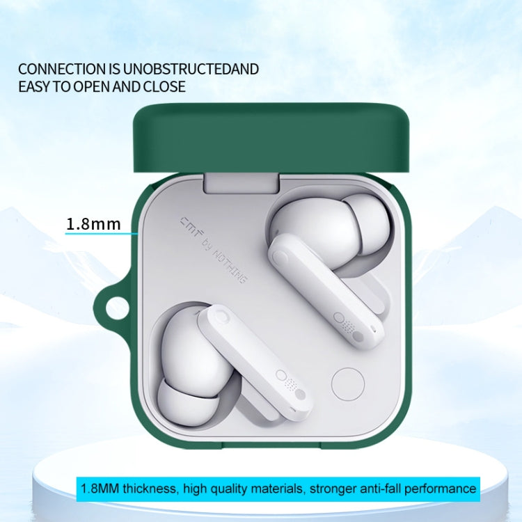 Bluetooth Earphone Silicone Protective Case, For CMF By Nothing Buds Pro2