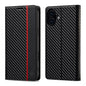 LC.IMEEKE Carbon Fiber Leather Phone Case, For iPhone 17e / 16e, For iPhone 17 Pro Max, For iPhone 17 Pro, For iPhone 17, For iPhone Air, For iPhone 16 Pro Max, For iPhone 16 Pro, For iPhone 16 Plus, For iPhone 16