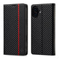 LC.IMEEKE Carbon Fiber Leather Phone Case, For iPhone 17e / 16e, For iPhone 17 Pro Max, For iPhone 17 Pro, For iPhone 17, For iPhone Air, For iPhone 16 Pro Max, For iPhone 16 Pro, For iPhone 16 Plus, For iPhone 16