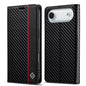 LC.IMEEKE Carbon Fiber Leather Phone Case, For iPhone 17e / 16e, For iPhone 17 Pro Max, For iPhone 17 Pro, For iPhone 17, For iPhone Air, For iPhone 16 Pro Max, For iPhone 16 Pro, For iPhone 16 Plus, For iPhone 16