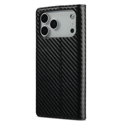 LC.IMEEKE Carbon Fiber Leather Phone Case, For iPhone 18 Pro / 17 Pro, For iPhone 18 Pro Max/17 Pro Max, For iPhone 17e / 16e, For iPhone 17, For iPhone Air, For iPhone 16 Pro Max, For iPhone 16 Pro, For iPhone 16 Plus, For iPhone 16