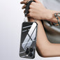 SULADA  Electroplated Clear TPU Soft Frame Phone Case with Wrist Strap, For iPhone 18 Pro, For iPhone 18 Pro Max, For iPhone 17 Pro Max, For iPhone 17 Pro, For iPhone 17, For iPhone Air, For iPhone 16 Pro Max, For iPhone 16 Pro