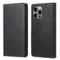 Business Solid Color Magnetic RFID Leather Phone Case, For iPhone Air, For iPhone 16 Pro Max, For iPhone 16 Pro, For iPhone 16 Plus