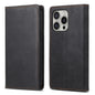 Business Solid Color Magnetic RFID Leather Phone Case