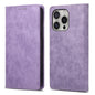 Business Solid Color Magnetic RFID Leather Phone Case, For iPhone Air, For iPhone 16 Pro Max, For iPhone 16 Pro, For iPhone 16 Plus