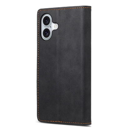 Business Solid Color Magnetic RFID Leather Phone Case