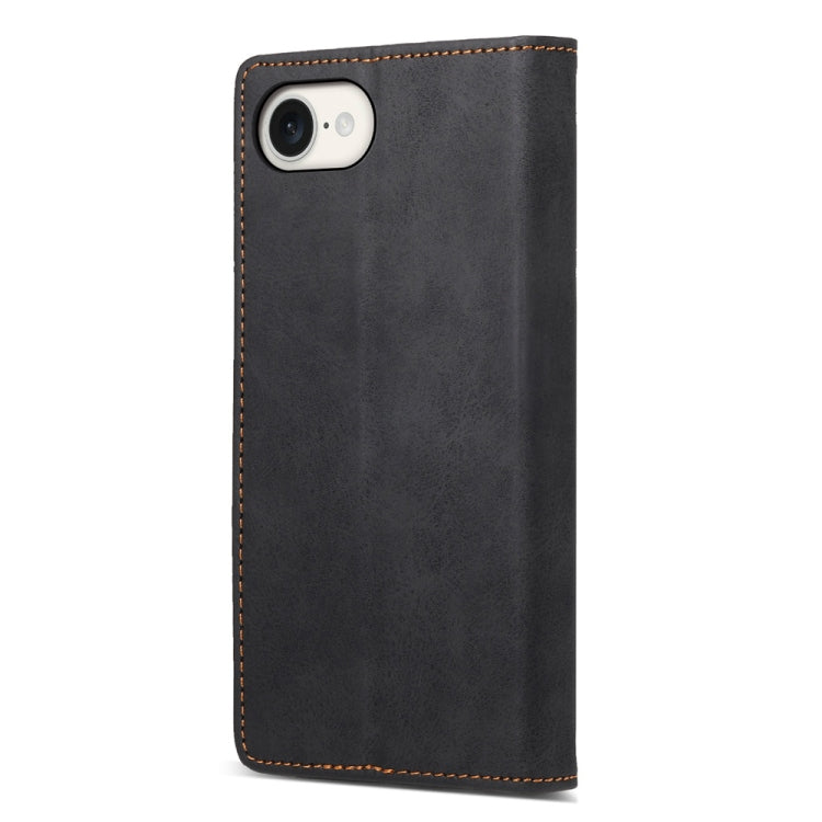 Business Solid Color Magnetic RFID Leather Phone Case